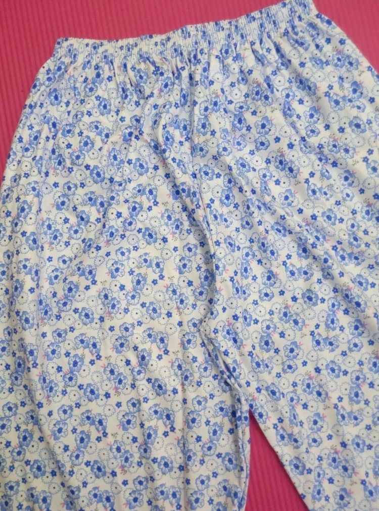 Safari Quần Pyjama Quần cotton nữ XL Loose Obese Girl Summer Đan Cotton Fat Woman Quần dày quần thu đông nam nữ