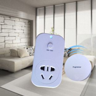 Remote control socket 220v wireless through the wall remote control switch without battery garbage processor suitable