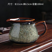 Kiln change Jianzhan Tianmu glaze tea sea ceramic kung fu tea set household justice cup large tea dispenser tea set spare parts