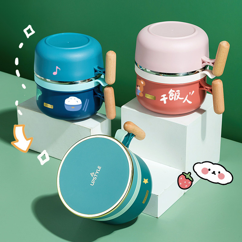 Student lunch box for primary school students special 304 stainless steel bento lunch box office workers canteen meal fast food cup stainless steel lunch box