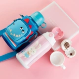 Детский стакан, крышка для стакана, аксессуары, термос, крышка от бутылочки со стаканом, силиконовая трубочка, оригинальный чайник