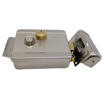 Building intercom access control electric lock brush card lock fingerprint lock access control induction lock remote control unlock anti-lock anti-theft