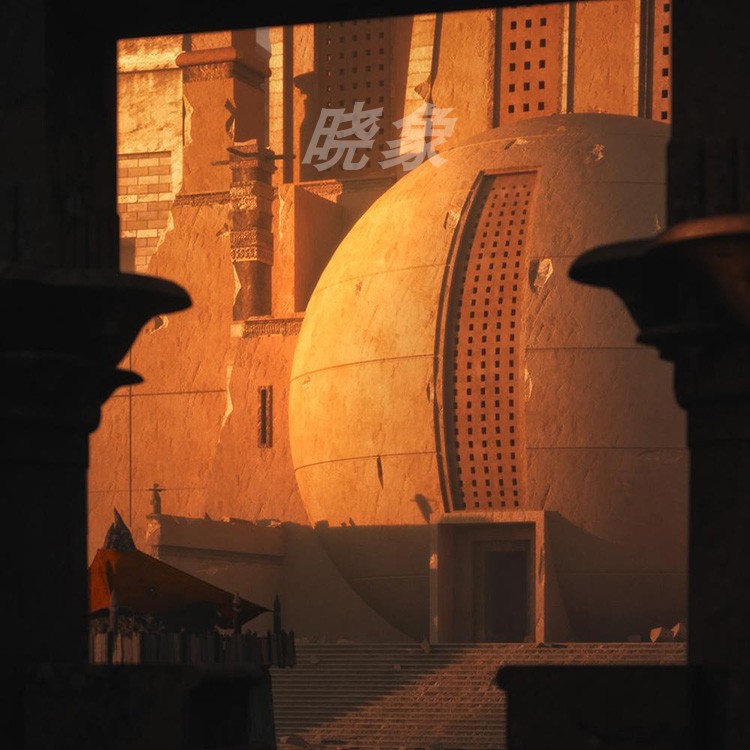 图片[3]-古老奇幻建筑3D模型 格式c4d/blender/fbx/obj K033-cg男孩