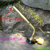 Карточка -тип сжиженный газовый брызги, спешка к опрыскиванию лампы, сварки головеча, углеродные жареные волосы свиньи -все -брунзовый парень холодный ветер