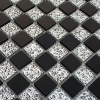 Черное зеркало серебряное алмаз