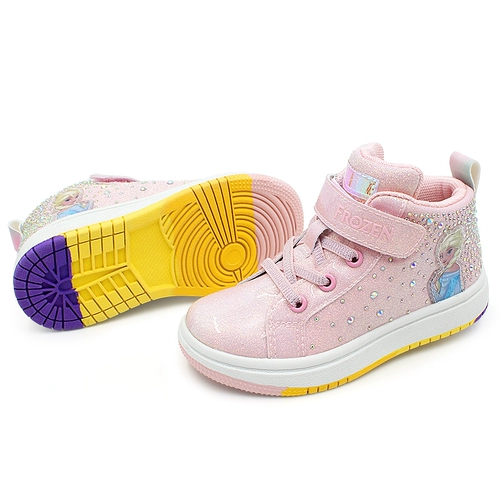 Дисней, спортивная обувь, материнская плата для принцессы, детские кроссовки, детская повседневная обувь