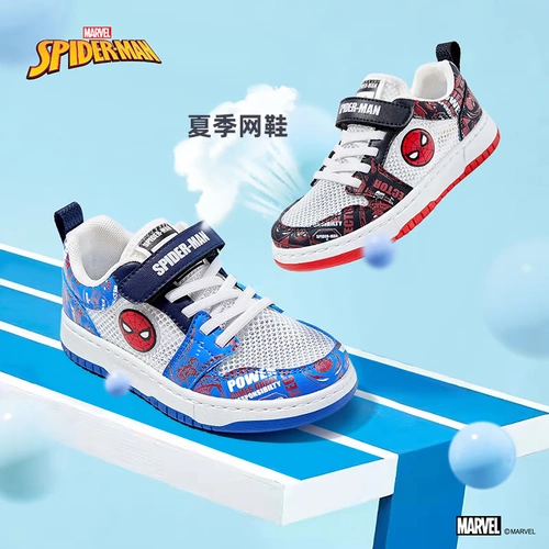 Дисней, летние туфли для мальчиков, кроссовки, низкая детская спортивная обувь