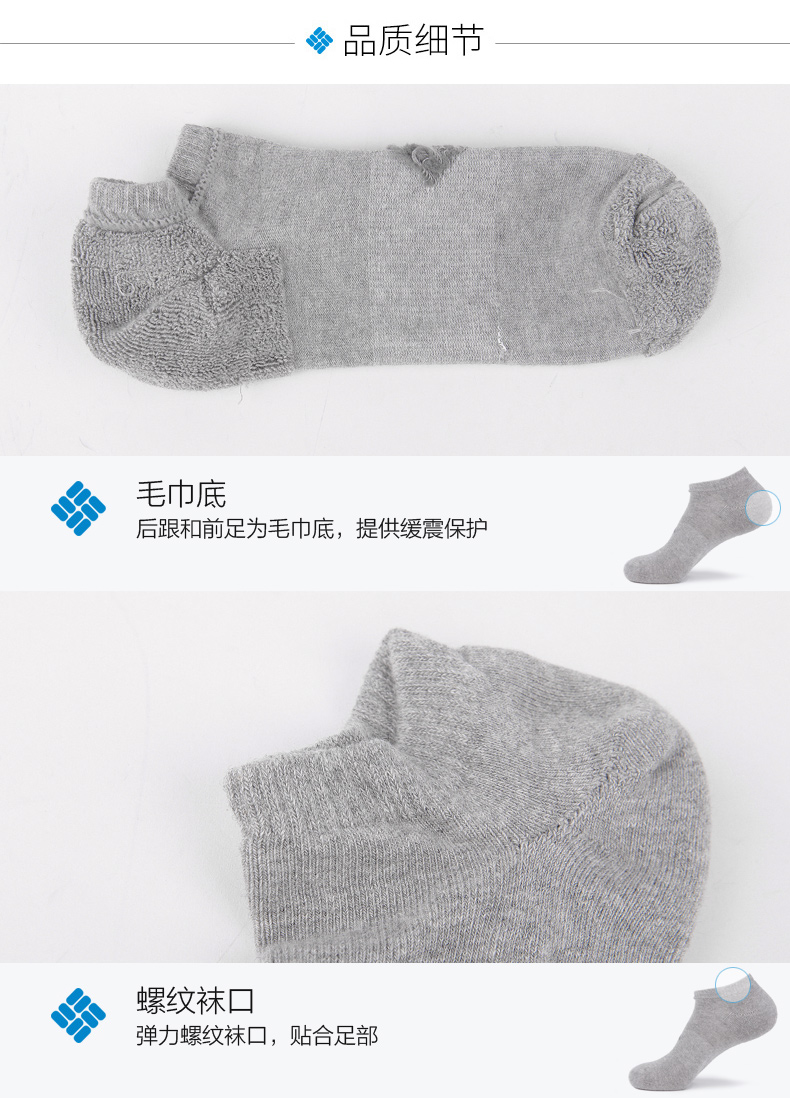 Xuân 2019 mới xuân hè khăn thể thao Colombia vớ ba đôi vớ vớ LU0418 / LU0419 - Vớ thể thao vớ adidas chính hãng