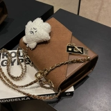 今年流行小包包女春夏2025新款时尚百搭斜挎包爆款覆古炼条小方包