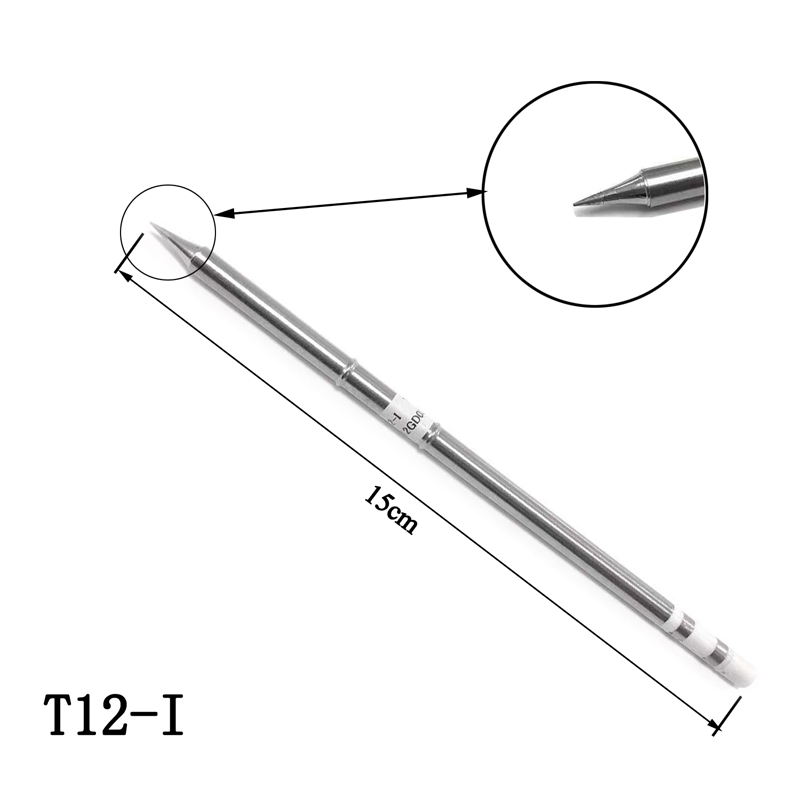 Cabbage white light T12 speed hot soldering iron head lead-free electric welding head multi-model T12-K B2 BC2 C4 D24 I
