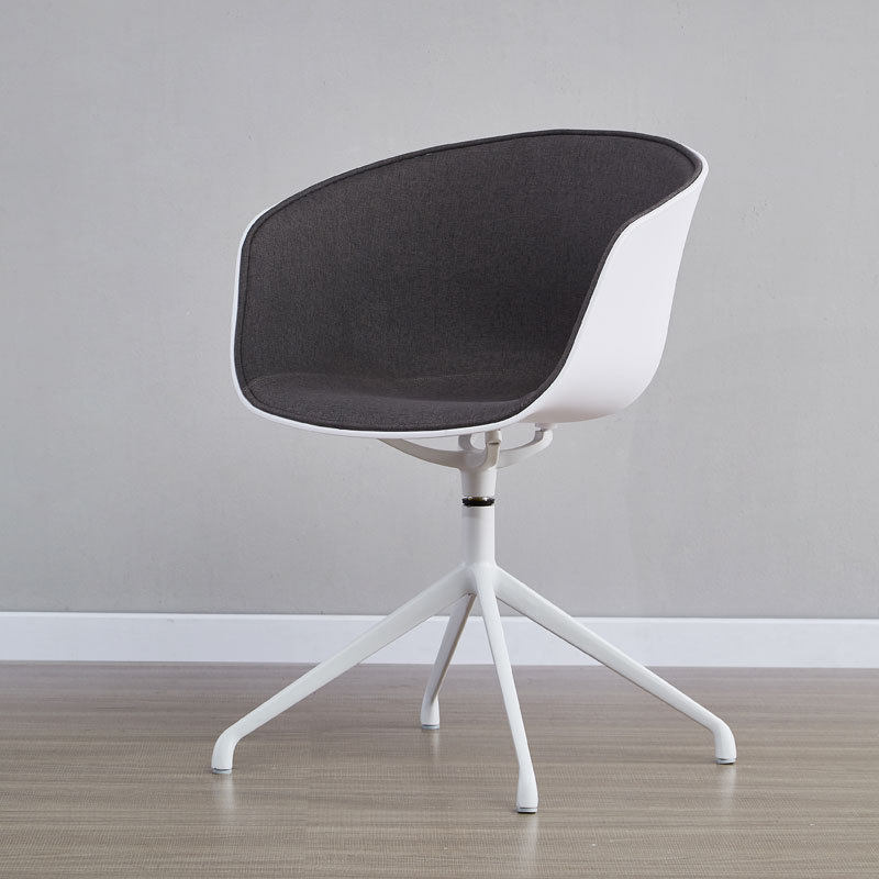 Nordic Modern Minimalist Computer Chair Office Negotiation Chair Linen Creative Personality Designer Casual Chair