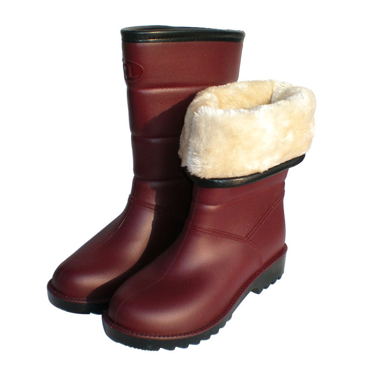 Chaussures - bottes caoutchouc homme pour hiver - semelle tendon - Ref 960503 Image 44