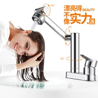 Полная медная двойная пеллетная шарика для шарика для ванной комнаты ванная комната туалет 2 отверстия горшка с горячим и холодным смесителем может повернуть