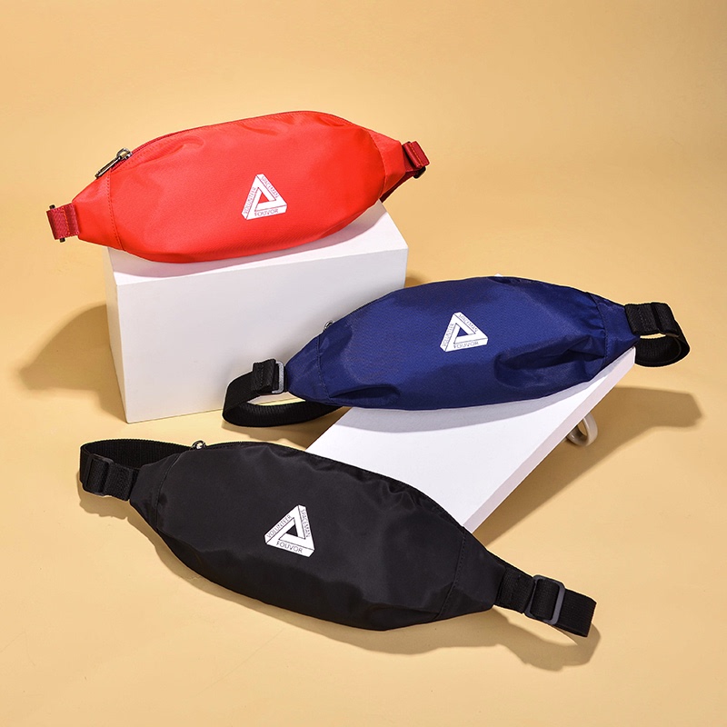 Japan Sports Running Small Purse Male Nylon Boy Bag Oxford Cloth Diagonal Satchel Bag for men's mobile phone bag Spring Sails Bag