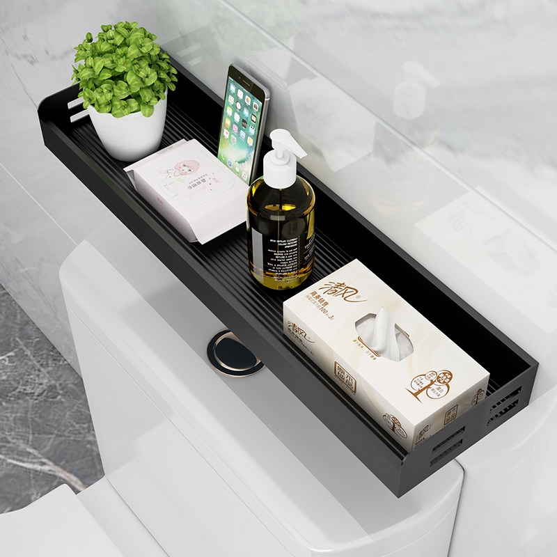 Toilet toilet toilet with plate shelf on rear wall mounted wall-free bathroom toilet