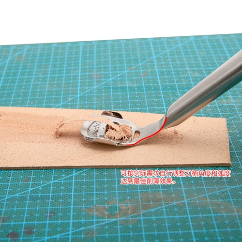 Американский стиль тонкий нож кожаный кожа кожа кожа, тонкая лопата ножа, тонкая кожа с ножами, тонкий и простой нарезанный нож