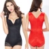 Mùa đông cộng với nhung dày cơ thể định hình corset bụng eo kích thước lớn ấm áp cơ thể cơ thể hông hông đồ lót phụ nữ do lot Một mảnh