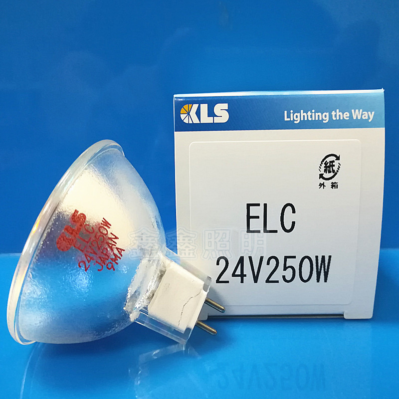 KLS ELC 24V250W卤素灯泡光学仪器灯泡 AOI设备灯杯长寿命灯泡