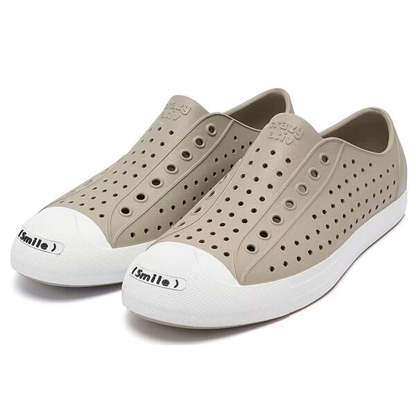 Летние нескользящие тапочки в стиле Crocs подходит для мужчин и женщин, босоножки, пляжная обувь, женский стиль, мягкая подошва