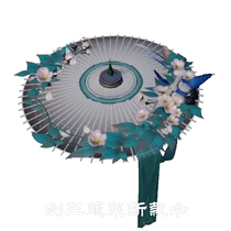 Rain Protection Sunscreen Vintage Wedding Retro Tung Oil Paper Umbrella Hanfu Photography Dance COS Props Umbrella Antique Nostalgia Umbrella