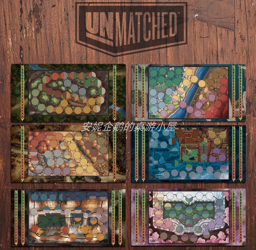 (Anne Table Tours) No Double to the Duel Desk Tour Mats Unmatched Playmat