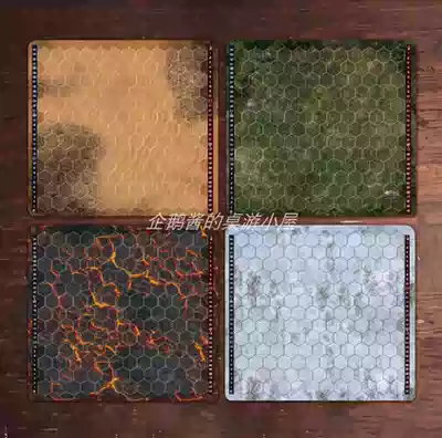 Winner is King board game map card pad playmat