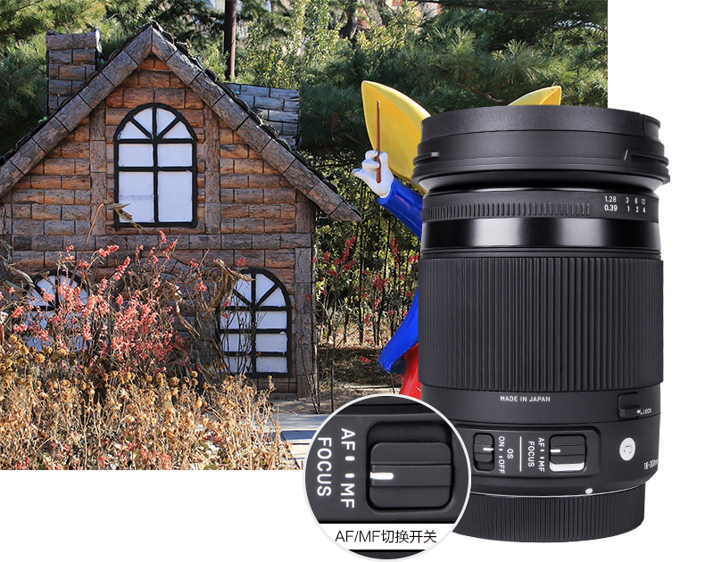 sigma / Sigma 18-300mm F3.5-6.3 OS ổn định hình ảnh SLR góc rộng ống kính macro siêu tele - Máy ảnh SLR ống kính máy ảnh canon