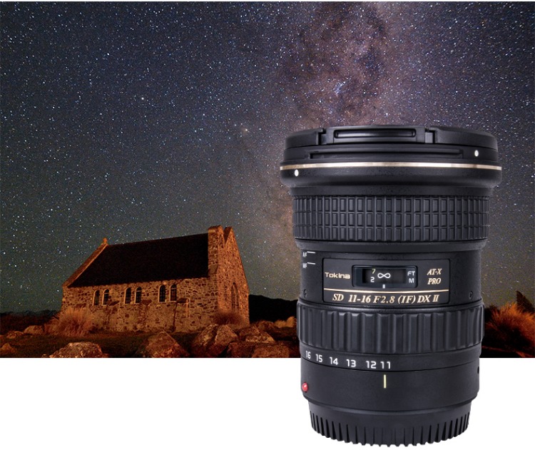 Tokina Tuli 11-16mm F2.8 SLR ống kính máy ảnh kỹ thuật số siêu góc rộng zoom Canon Nikon miệng