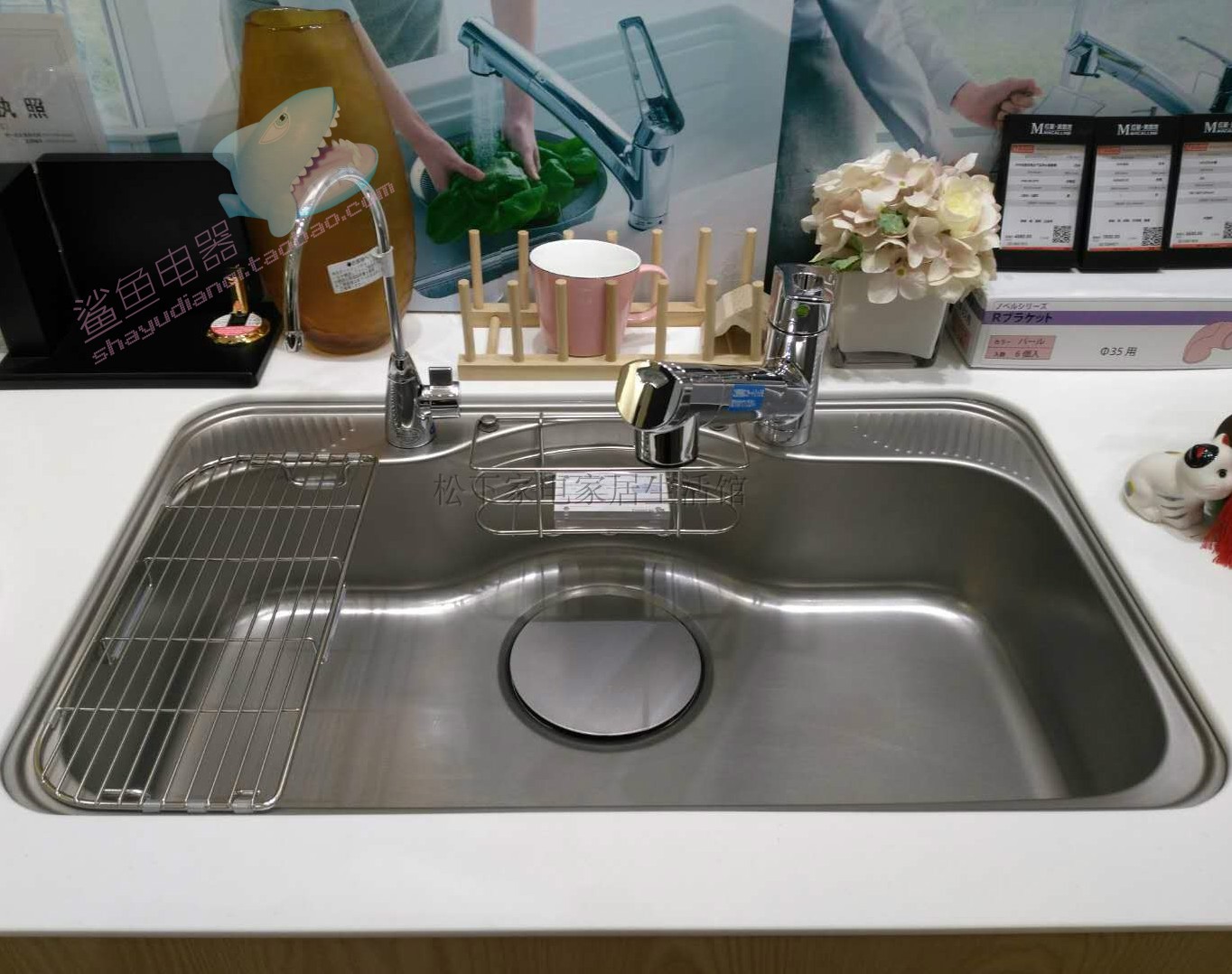 An Imported Takara Standard 433 Stainless Steel Mute Sink Single Number Of Slots 1 Pcs