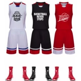 Баскетбольная форма, спортивный костюм для мальчиков, летний костюм мальчика цветочника для школьников, футбольная форма для тренировок, подходит для подростков