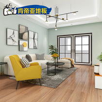 Kendia bedroom home waterproof wood floor laminate flooring 12mm factory direct sales dream Manor series