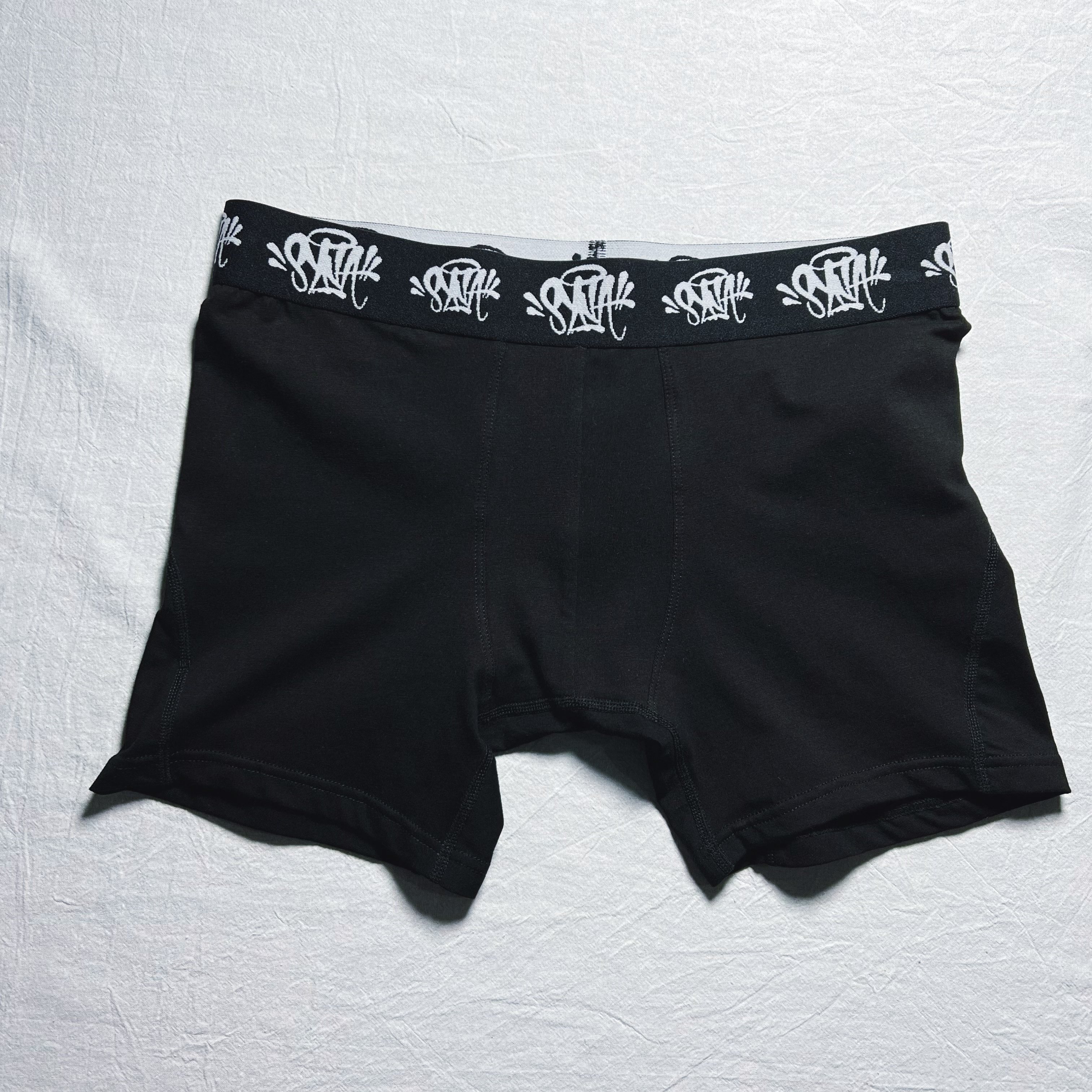 Syna World Synaworld Boxer Briefs Underwear Pure Cotton Mid-Waist