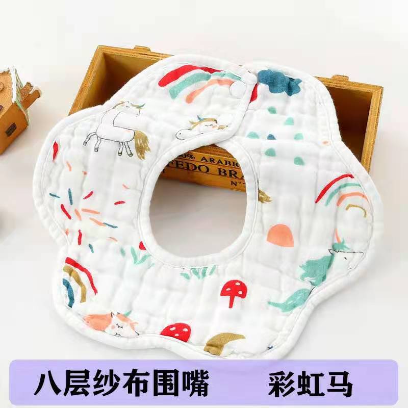 Baby saliva towel newborn cotton super soft small square towel baby special face towel children's supplies gauze towel