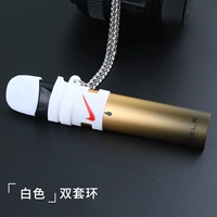 Драконка костная цепь [серебро]+[белый] [Крюк Круг+Пылья Шляпа]