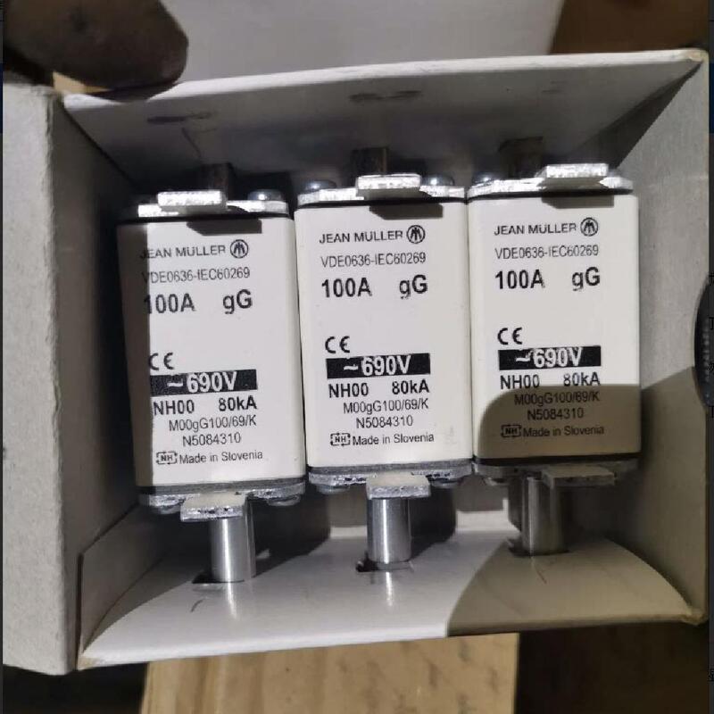 Jean Muller 100A Gg 690V Nh00 80Ka N5084310 Fuse in Stock Jean Muller 100A Gg 690V Nh00 80Ka N5084310 Fuse in Stock