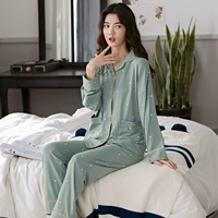 Осенняя демисезонная пижама, хлопковый лонгслив для отдыха, демисезонный комплект, оверсайз