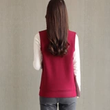 裁诺 Осенний хлопковый жилет, куртка, в корейском стиле, большой размер