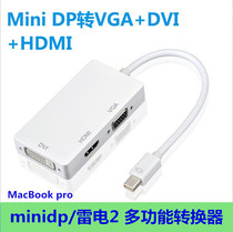 MAC computer mini dp to VGA video converter head mac air pro thunder projector line
