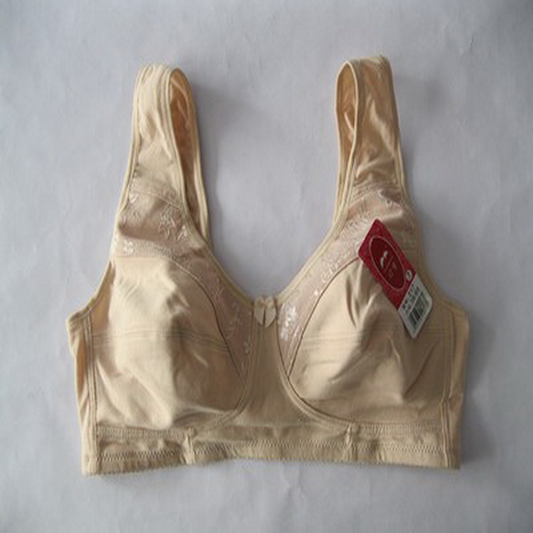 Zhenmeng 217 middle-aged and elderly underwear thin section large size plus bra for the elderly without rims mother old lady