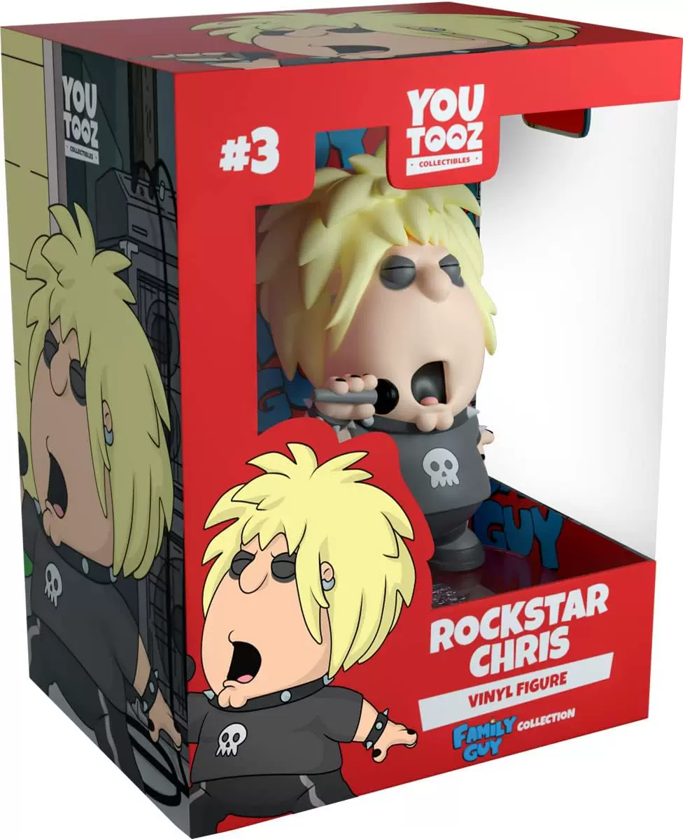 Американский покупатель YouTooz официальный подлинный Family Guy Rockstar Chris