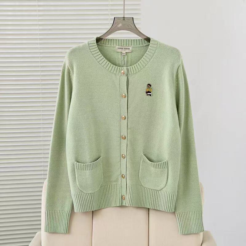 Winnie the Pooh 2026 Autumn College Style Casual Commuting Knitted Sweater Cardigan Jacket for Women Ttkc26A4Ta2A0A
