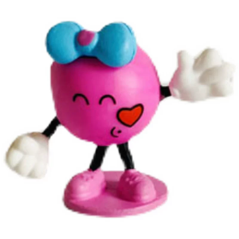 Small smiley emojis, bag, doll, minifigure