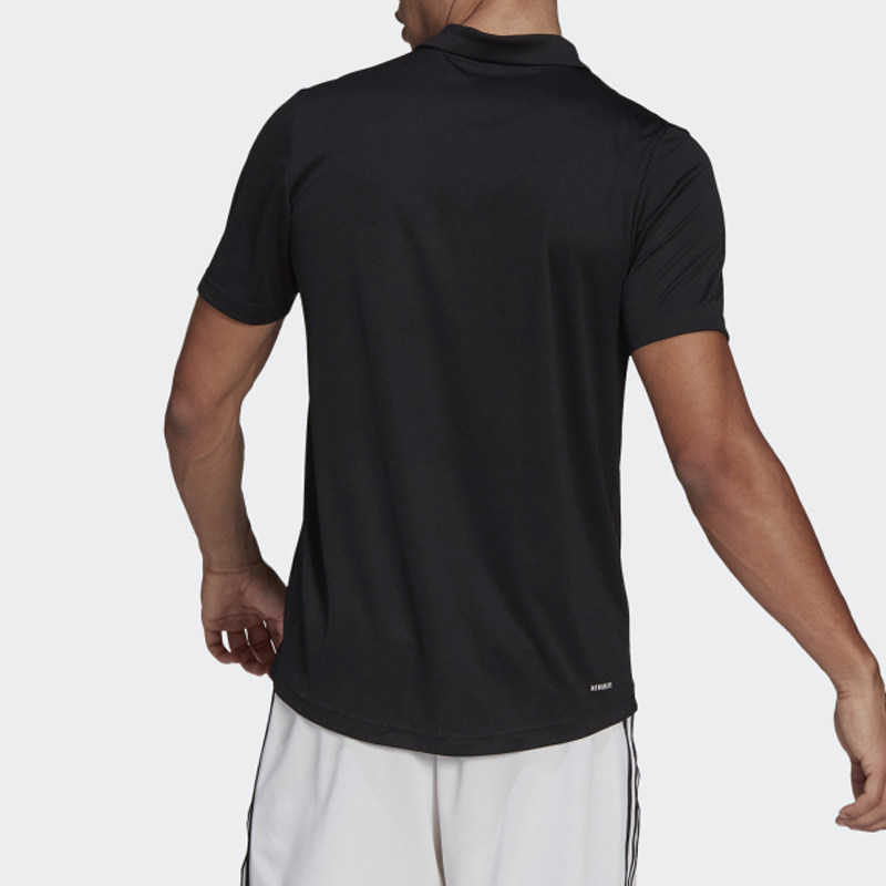 adidas AEROREADY Designed To Move Sport Polo Shirt - Black | adidas Vietnam