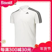 Adidas nam 2018 hè mới áo thun thể thao giản dị áo sơ mi POLO ve áo thoáng khí tay ngắn BK2602