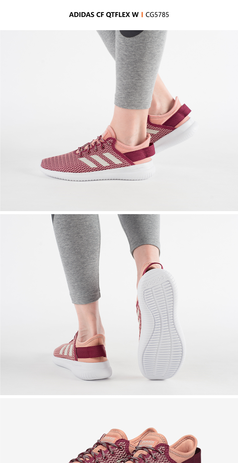 Giày nữ Adidas 2017 mùa đông mới Giày thể thao NEO Giày thoáng khí nhẹ AQ1622 giày thể thao trẻ em