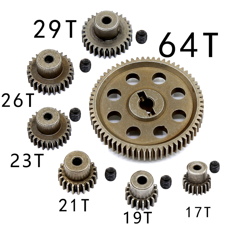 Hsp Unlimited Steel Gears Metal Gears Large Reduction Gears Motor Gears 94107/94111/94123 for 94170 Hsp Unlimited Steel Gears Metal Gears Large Reduction Gears Motor Gears 94107/94111/94123 for 94170
