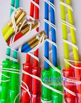 Mingyuan diabolo pole professional shaking pole single and double-headed diabolo universal free shaking wire copper hole piercing plastic pole