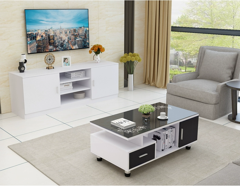 Phòng khách tủ TV hiện đại kết hợp các gói nhỏ gọn căn hộ nhỏ nhỏ TV tủ bàn cà phê tủ phòng ngủ đa chức năng - Buồng