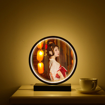 New product simple metal lamp art photo setting light luxury home photo setting frame birthday photo frame birthday