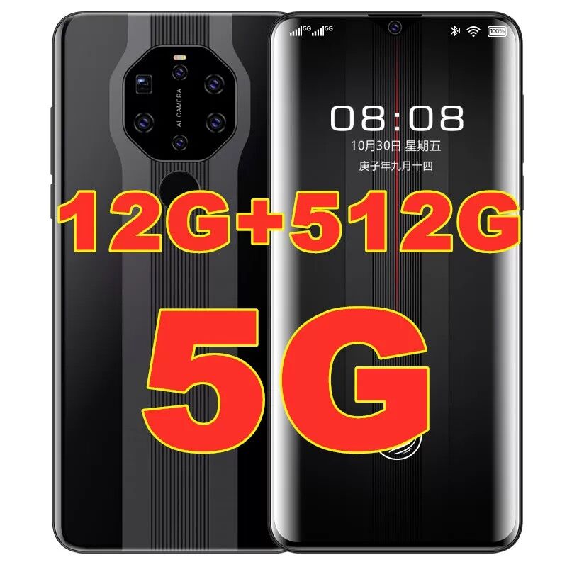 S27PRO Porsche Snapdragon 855 curved screen game eat chicken full Netcom 5G mobile phone 12G running 512G memory